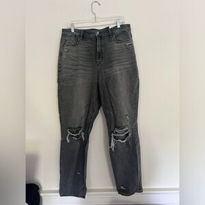 American Eagle light black wash Jean, size 14, TALL never worn, “highest rise”